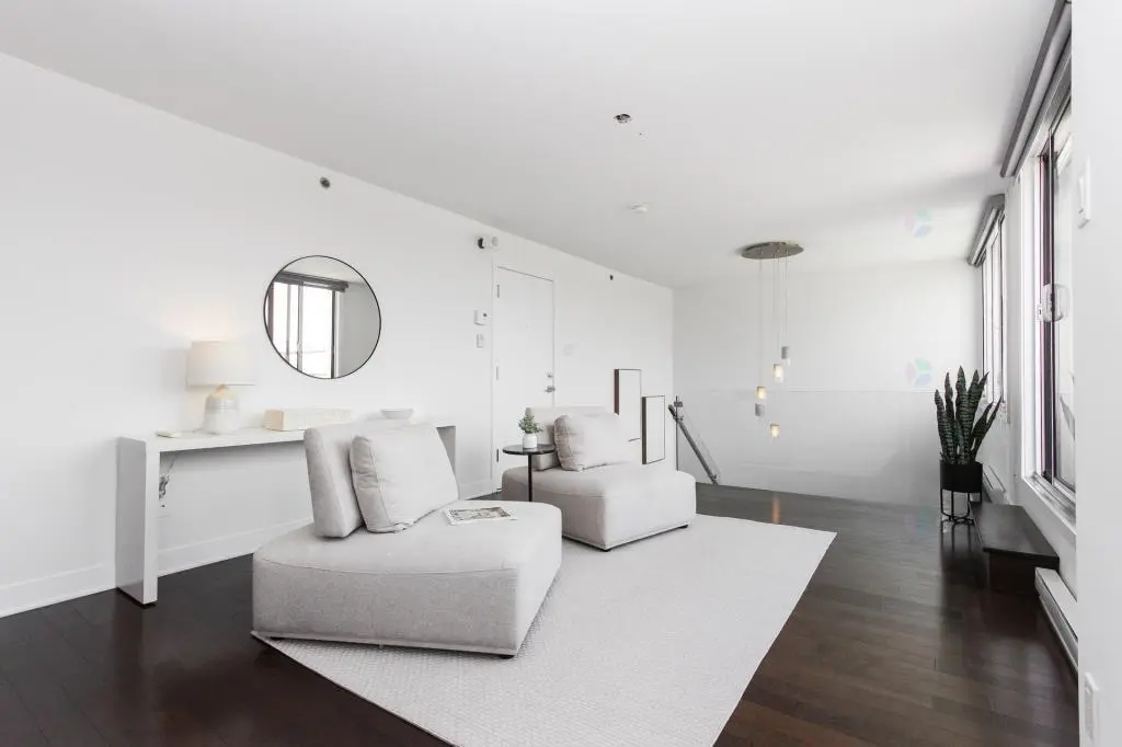 Modern Living Room Enhanced with Professional Home Staging