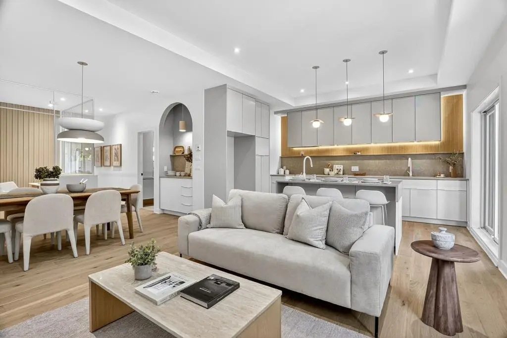 Salon modernisé grâce au home staging professionnel