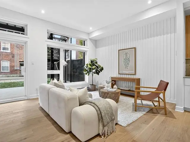 Modern Living Room Enhanced with Professional Home Staging