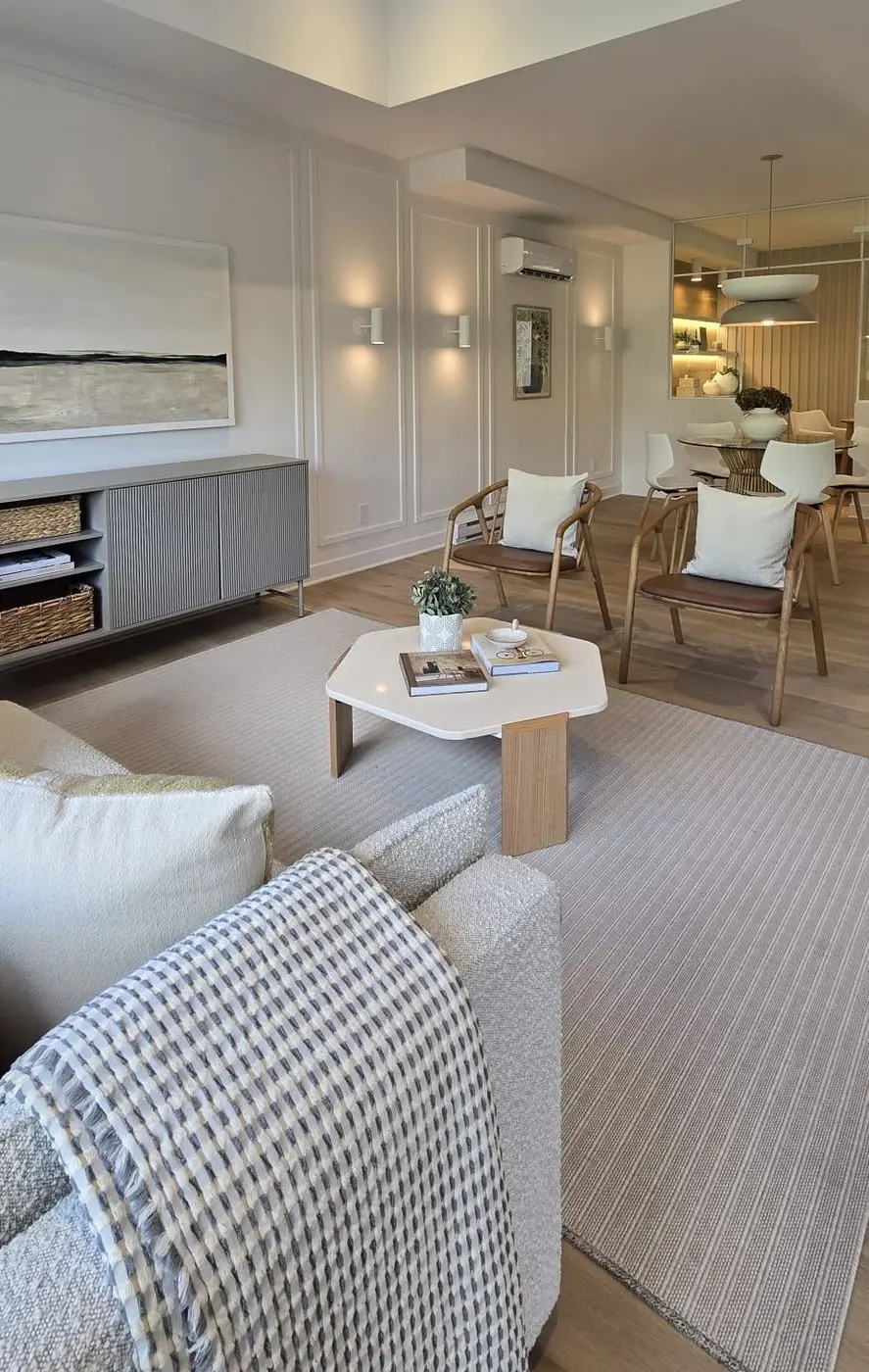 Salon modernisé grâce au home staging professionnel