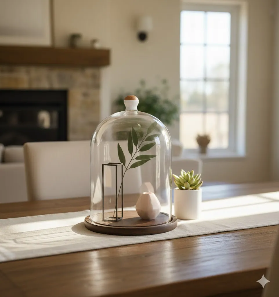 [LIQ-CUI-PAG-12-VE] Glass Cake Stand with Dome - Elegant Serving Display