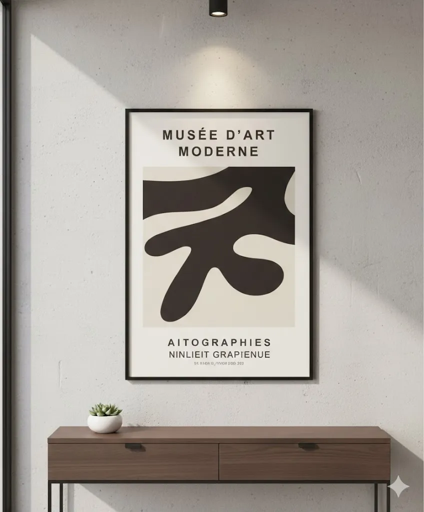 Cadre « Musée d’Art Moderne » – Style galerie (L64 x H93 cm)