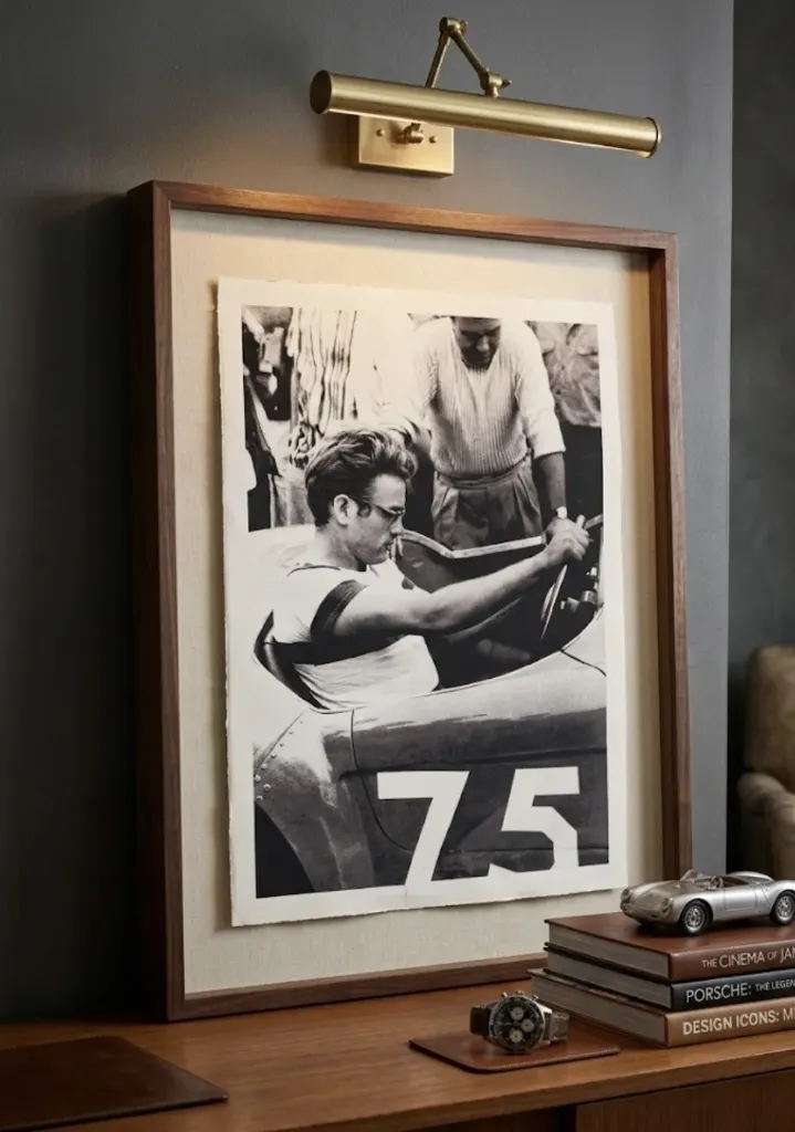 Affiche « James Dean » – Icône du cinéma - Style galerie